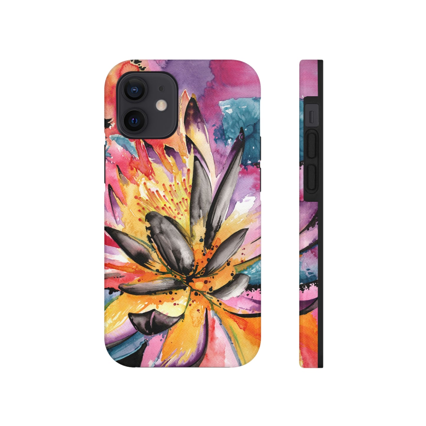 Liquid Flora Water Lily iPhone Case